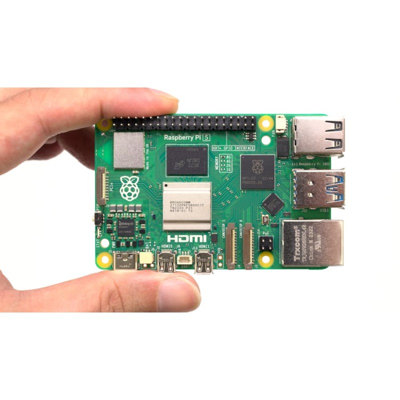 Raspberry Pi 5 - 8GB 2,4 GHz 64 bit QuadCore Arm Cortex-A76